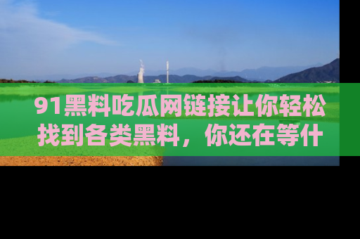 91黑料吃瓜网链接让你轻松找到各类黑料,你还在等什么呢?