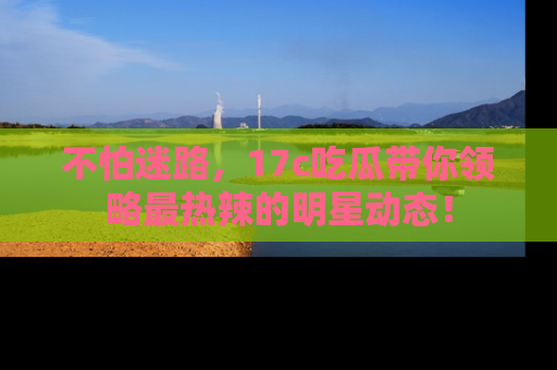不怕迷路，17c吃瓜带你领略最热辣的明星动态！