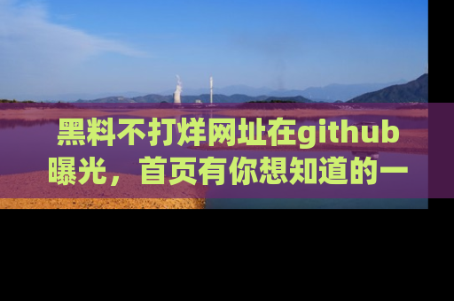 黑料不打烊网址在github曝光，首页有你想知道的一切幽默趣事，快来看看