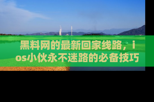 黑料网的最新回家线路，ios小伙永不迷路的必备技巧！