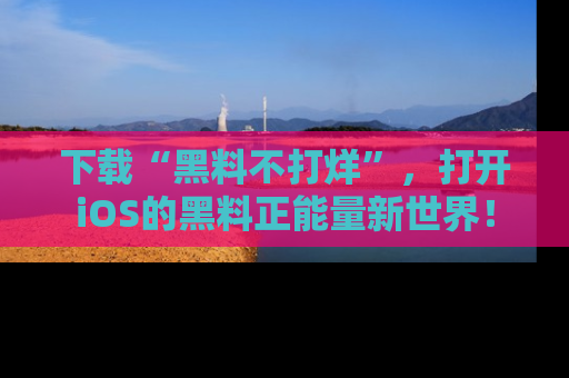 下载“黑料不打烊”,打开iOS的黑料正能量新世界!