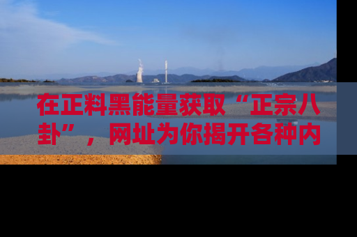 在正料黑能量获取“正宗八卦”,网址为你揭开各种内幕故事!