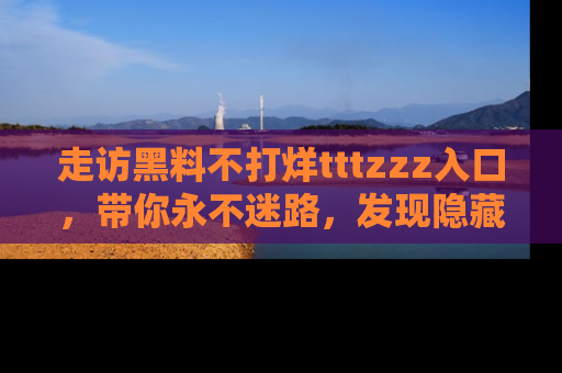 走访黑料不打烊tttzzz入口,带你永不迷路,发现隐藏的黑幕